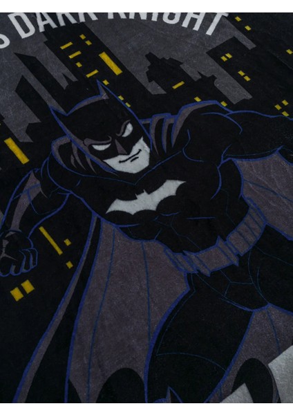 Lcw Home Karışık Baskılı Batman Baskılı Tek Kişilik Çocuk Battaniye 150X200 cm