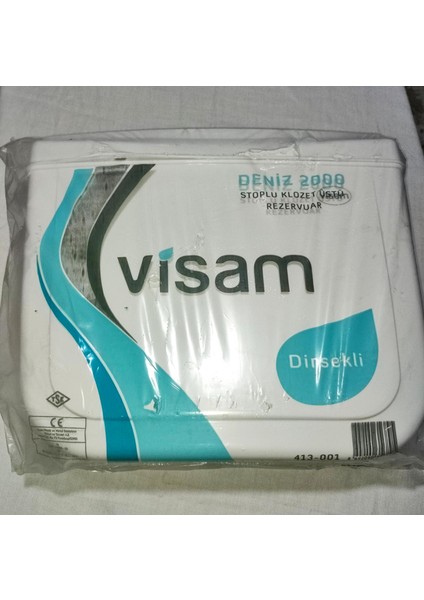 Visam Deniz 2000 Stoplu Spiral Dirsekli Klozet Üstü Rezervuar Basmalı fiyatları