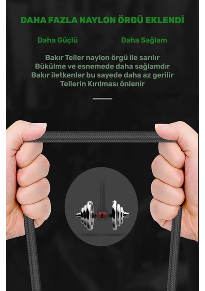 HDMI 2.1 Örgü Kablo 1.5 m – Ultra Hızlı 8K/4K 144Hz, HDTV ve Monitör Uyumlu, Kalın Bakır Tel ile Dayanıklı Tasarım fiyatları