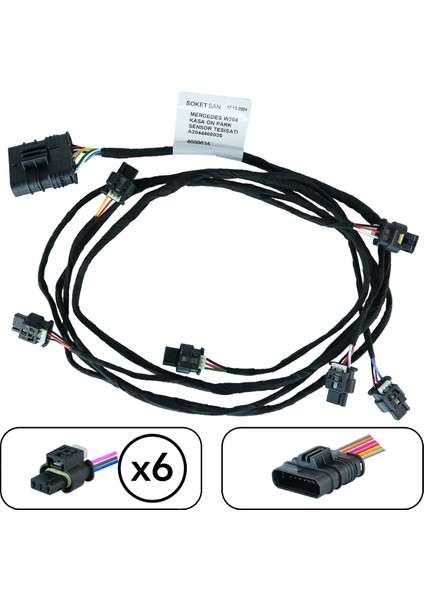Mercedes W204 Kasa Ön Park Sensör Tesisatı A2044400035