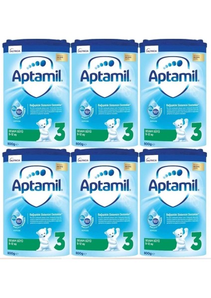 Bebek Maması 3 NUMARA 350 ML*6 ADET TOPLAM 2100 GR