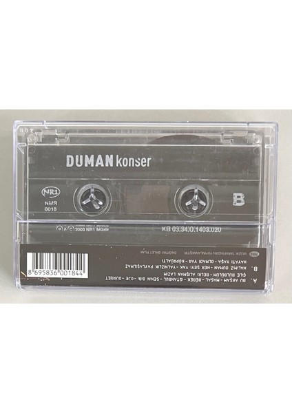 Duman Konser Kaset (Orinal 2003 Dönem Baskı Kaset) fiyatları