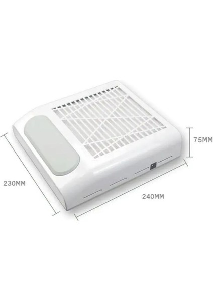 Anil Toz Toplama Makinası - 40 W, Tırnak Manikür ve Pedikür Işlemi Için Etkili Toz Kontrolü! fiyatları