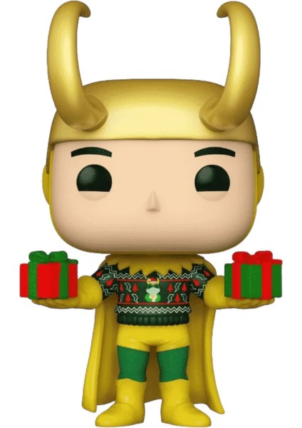 Pop! Marvel: Loki With Sweater Metallic Special Edition NO:1322