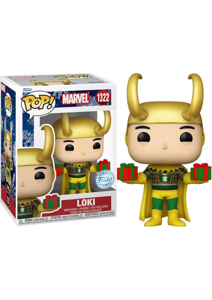 Pop! Marvel: Loki With Sweater Metallic Special Edition NO:1322