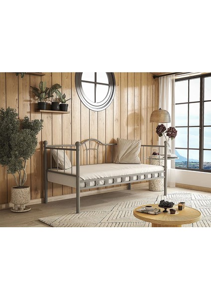 Kamelya Sedir Metal Karyola
