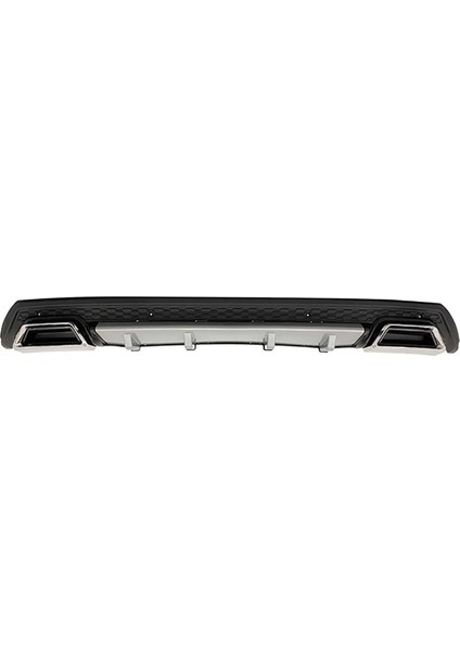 Seat Leon 1998-2005 Gri Krom Kare Egzozlu Difüzör Mat Siyah