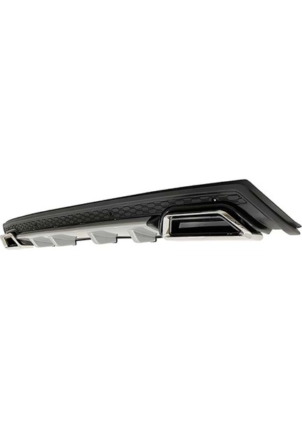 Seat Leon 1998-2005 Gri Krom Kare Egzozlu Difüzör Mat Siyah