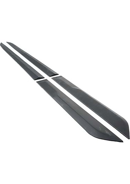 Citroen Nemo 2012-2014 Kapı Çıtası Mat Siyah 3m Bantlı 4 Parça