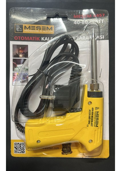 OTOMOTİK KALEM HAVYE TABANCASI MEŞEM 4457