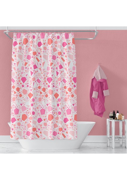Banyo Perdesi 1 x 100 x 200 Tek Kanat Duş Perdesi 6811