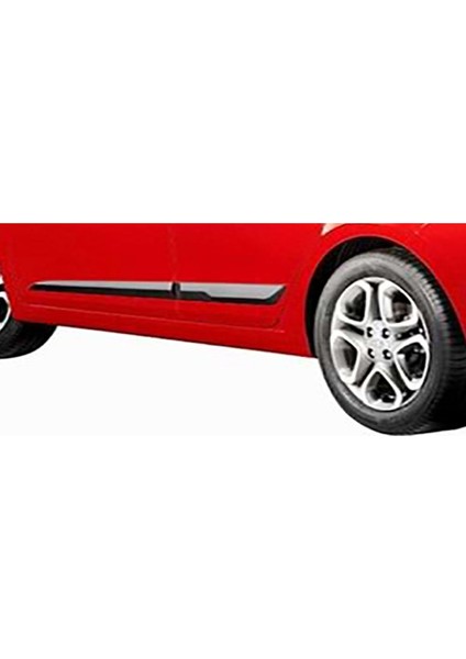 Mazda 3 2014-2018 Kapı Çıtası Mat Siyah 3m Bantlı 4 Parça