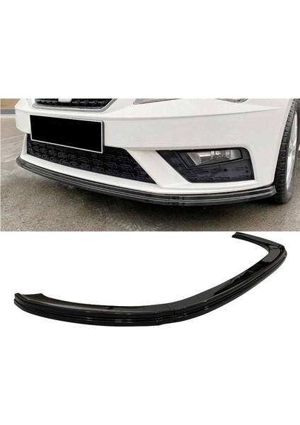 Seat Leon 2005-2012 Leon Tip 3 Prç Ön ve Gri Şeritli Yan Marşpiyel Set