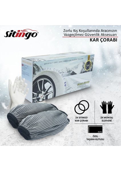 Oto Lastik Kar Çorabı Performance Series fırsatları