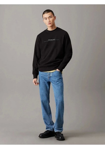 Mınımal Logo Crew Neck