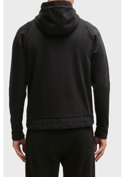 Pamuk Karışımlı Regular Fit Kapüşonlu Fermuarlı Sweat Erkek Sweat 50530969 001