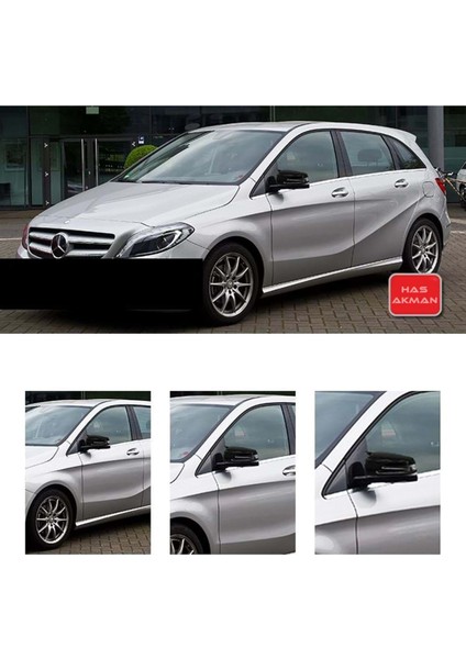 Mercedes W246 B Class Yarasa Ayna Kapağı Piano Black 2011 ve Üzeri indirimleri