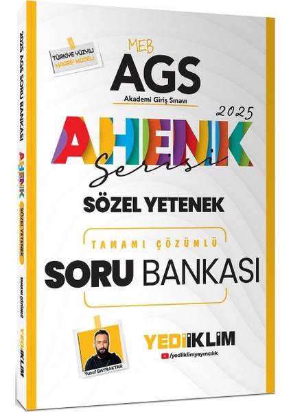2025 Meb Ags Ahenk Serisi Sözel Yetenek Tamamı Çözümlü Soru Bankası