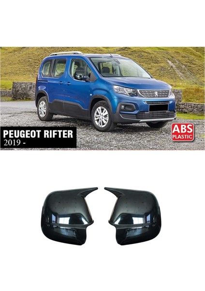 Peugeot Rifter Yarasa Ayna Kapağı Parlak Siyah Batman Abs 2019+ fiyatları