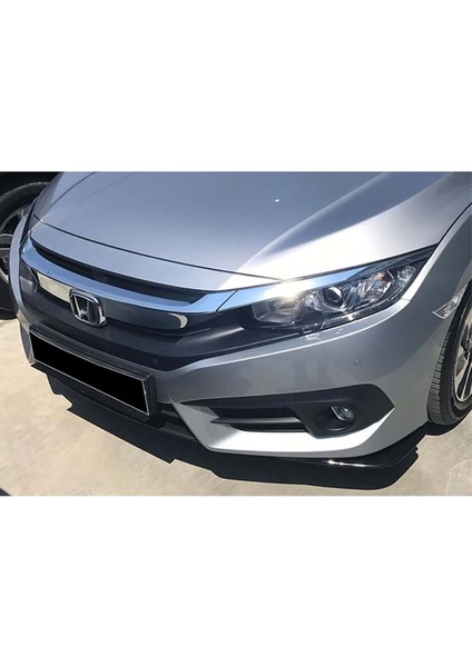 Honda Civic Fc5 Ön Flap + Klips Seti Piona Black Ithal 2016 - 2021 fiyatları