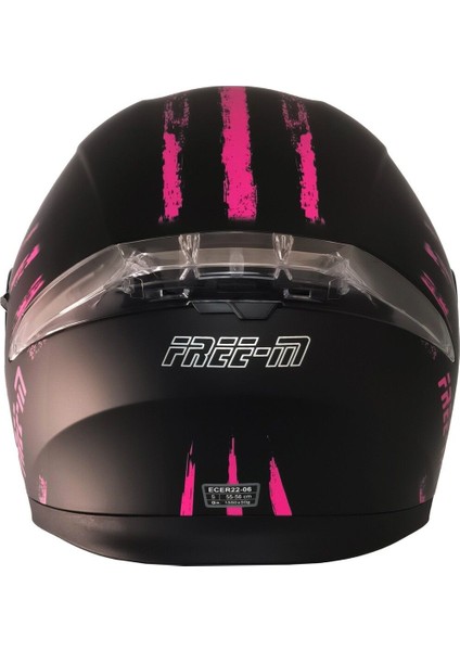 Motosiklet Çene Açılır Kadın Kask Ece 22.06 Sertifika Güneş Vizörü Yeni Sezon Motor Kaskı Pink Zebra