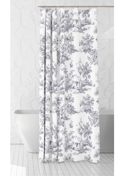 Banyo Perdesi 1 x 120 x 200 Tek Kanat Duş Perdesi 4237