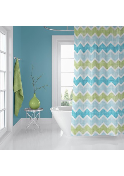 Banyo Perdesi 1 x 120 x 200 Tek Kanat Duş Perdesi 3588