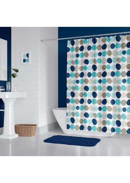 Banyo Perdesi 2 x 120 x 200 Çift Kanat Duş Perdesi 5706 fiyatları