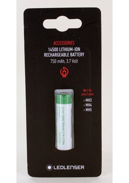 14500 Pil 750 Mah Yedek Pil