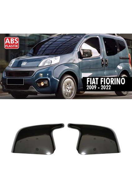 Fiat Fiorino Yarasa Ayna Kapağı Piona Black 2009 - 2022 Arası Kasalara Uyumlu 2 Adet