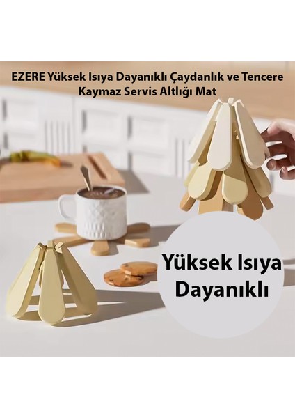 Yüksek ısıya Dayanıklı Çaydanlık Ve Tencere Kaymaz Servis Altlığı mat fiyatları