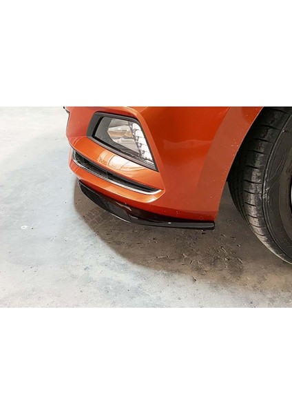 Vw Polo Mk6 R Line Ön Flap Set 2018 ve Üzeri Piona Black Plastik
