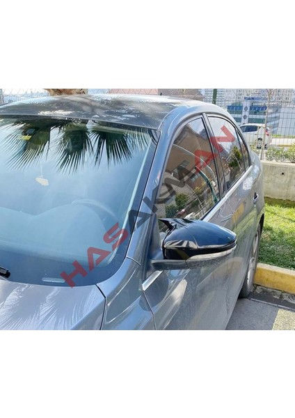 Vw Jetta Mk6 Yarasa Ayna Kapağı Piano Black 2010 2011 2012 2013 2014 2015 2016 2017 2018