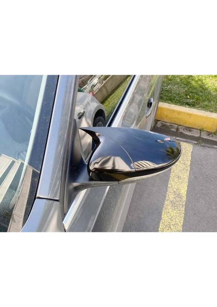 Vw Jetta Mk6 Yarasa Ayna Kapağı Piano Black 2010 2011 2012 2013 2014 2015 2016 2017 2018