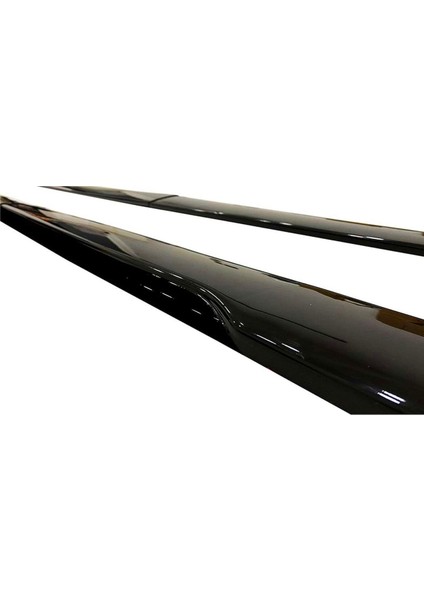 Seat Leon 2012-2020 Leon Tip 3 Prç Ön ve Siyah Şeritli Yan Marşpiyel Set