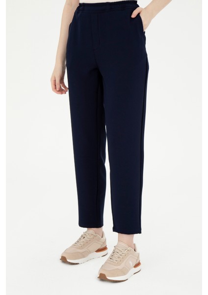 Kadın Lacivert Pantolon (Kanvas-Chino) 50290902-Vr033