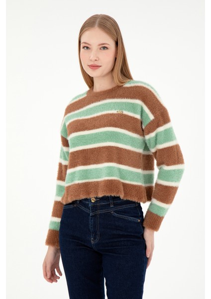 Kadın Camel Kazak /triko 50293145-VR015 modelleri