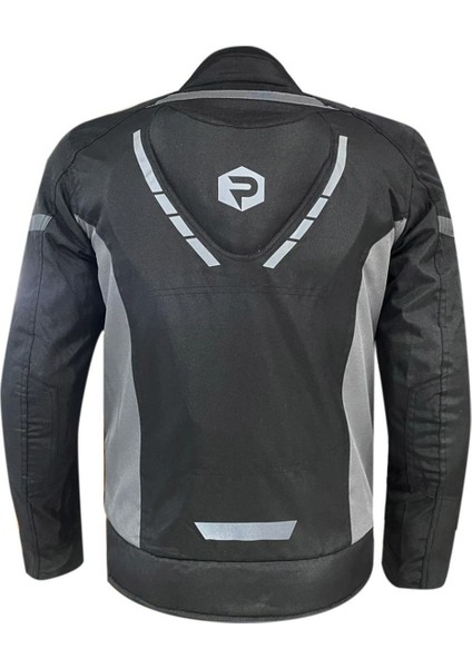 Motosiklet Montu Kısa 4 Mevsim Hörgüçlü Full Korumalı Maxdura Güçlendirilmiş Kumaş Motor Mont Siyah fiyatları