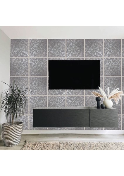 Gri Embos Keçe Ses ve Isı Yalıtım Paneli 40X40 cm