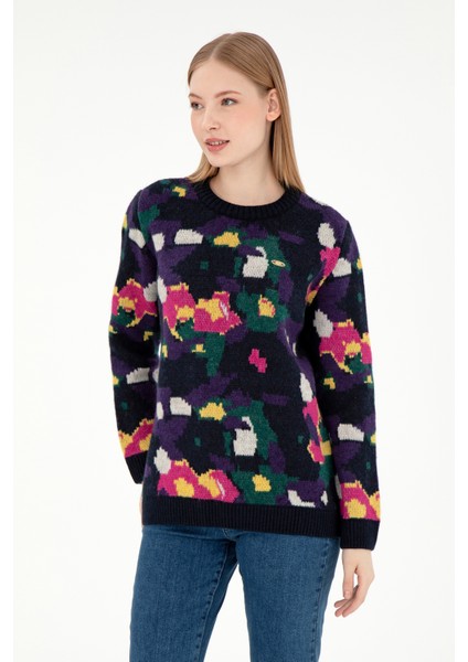 Kadın Lacivert Kazak /triko 50293114-VR033