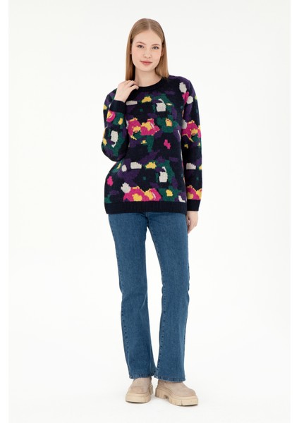 Kadın Lacivert Kazak /triko 50293114-VR033 fırsatları