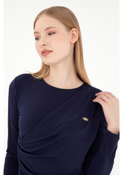Kadın Lacivert Sweatshirt 50291561-VR033 fiyatları