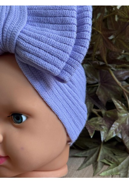 Kız Bebek Fitilli Fiyonk Triko Saç Bandı 0-24 Ay fırsatları