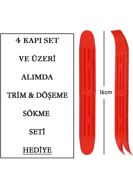 Honda Cr-V (Iı) Kapı Gergi (Limitör) Tamir Kiti 2 Kapı Set 2003-2006