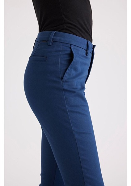 Weekend Chino Lacivert Skinny Fit Pantolon modelleri