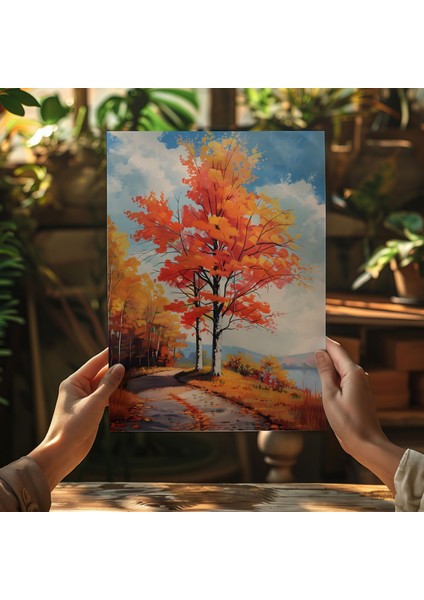 Ahşap Çerçevesiz Modern Mdf Uv Baskı Tablo
