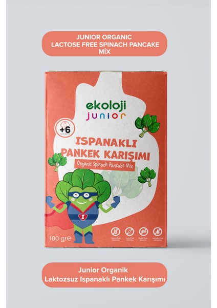 Organik Glutensiz Bebek Pankek Karışımı Ispanaklı 100 gr modelleri