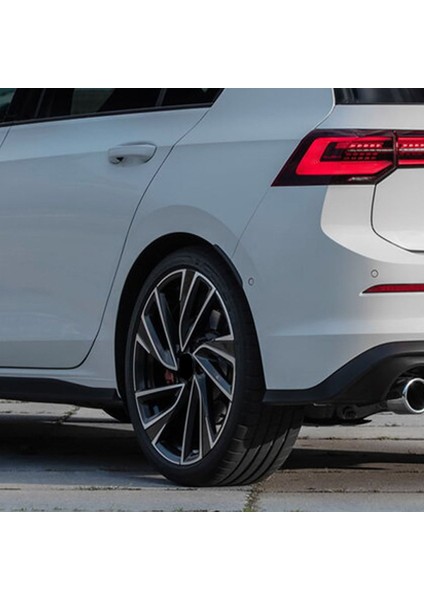 Vw Golf Mk7 2012-2017 Çamurluk Çıtası 4 Prç Zarif Dodik Mat Siyah