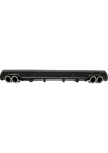 Hyundai I20 2009-2014 Piona Black 4 Krom Egzozlu Difüzör Mat Siyah