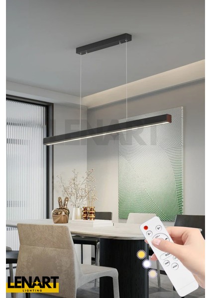 Lineer Aydınlatma 100 cm Sarkıt Uzun Ofis,oda Avize